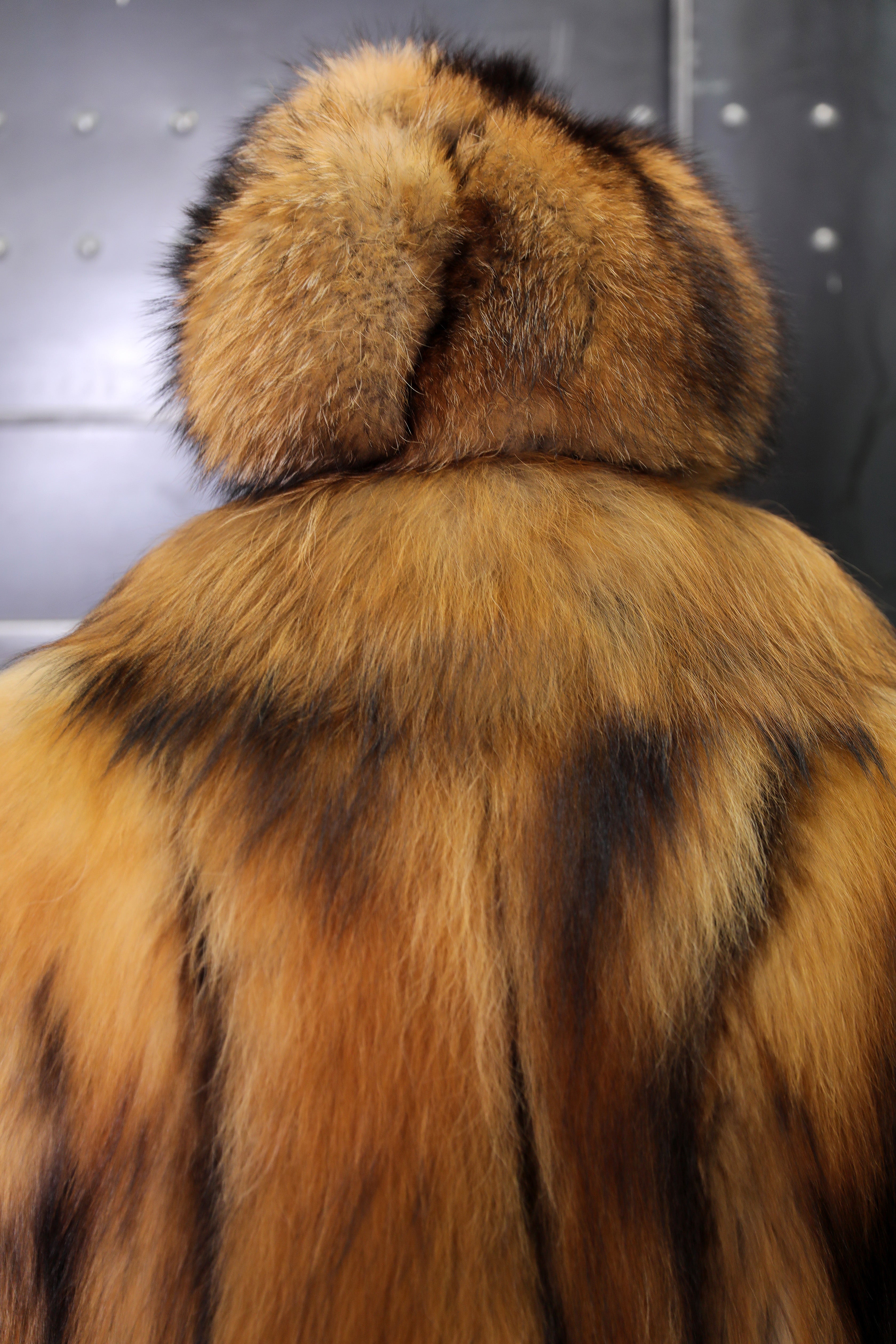 Men's Long-Hair Tanuki Full-Length Coat (Ultra Rare Edition)