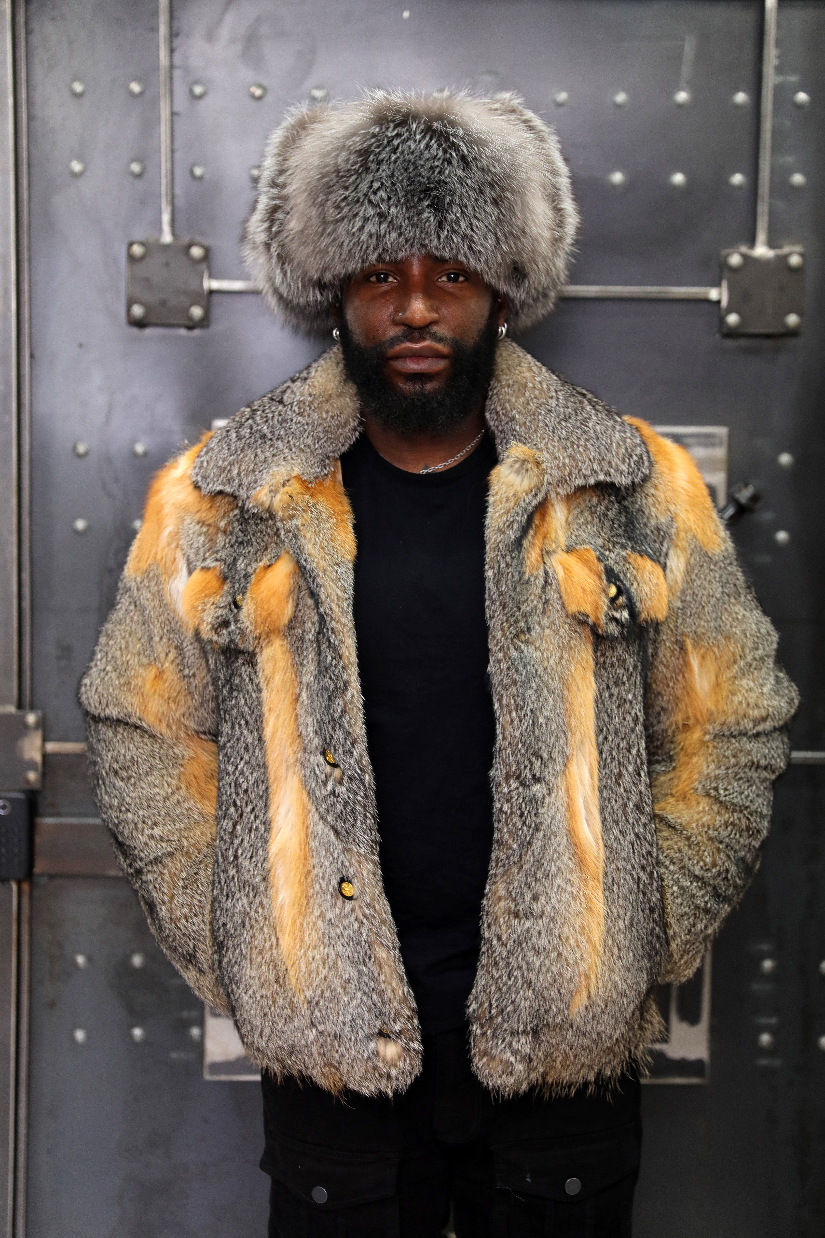 Men's Grey Fox Trucker