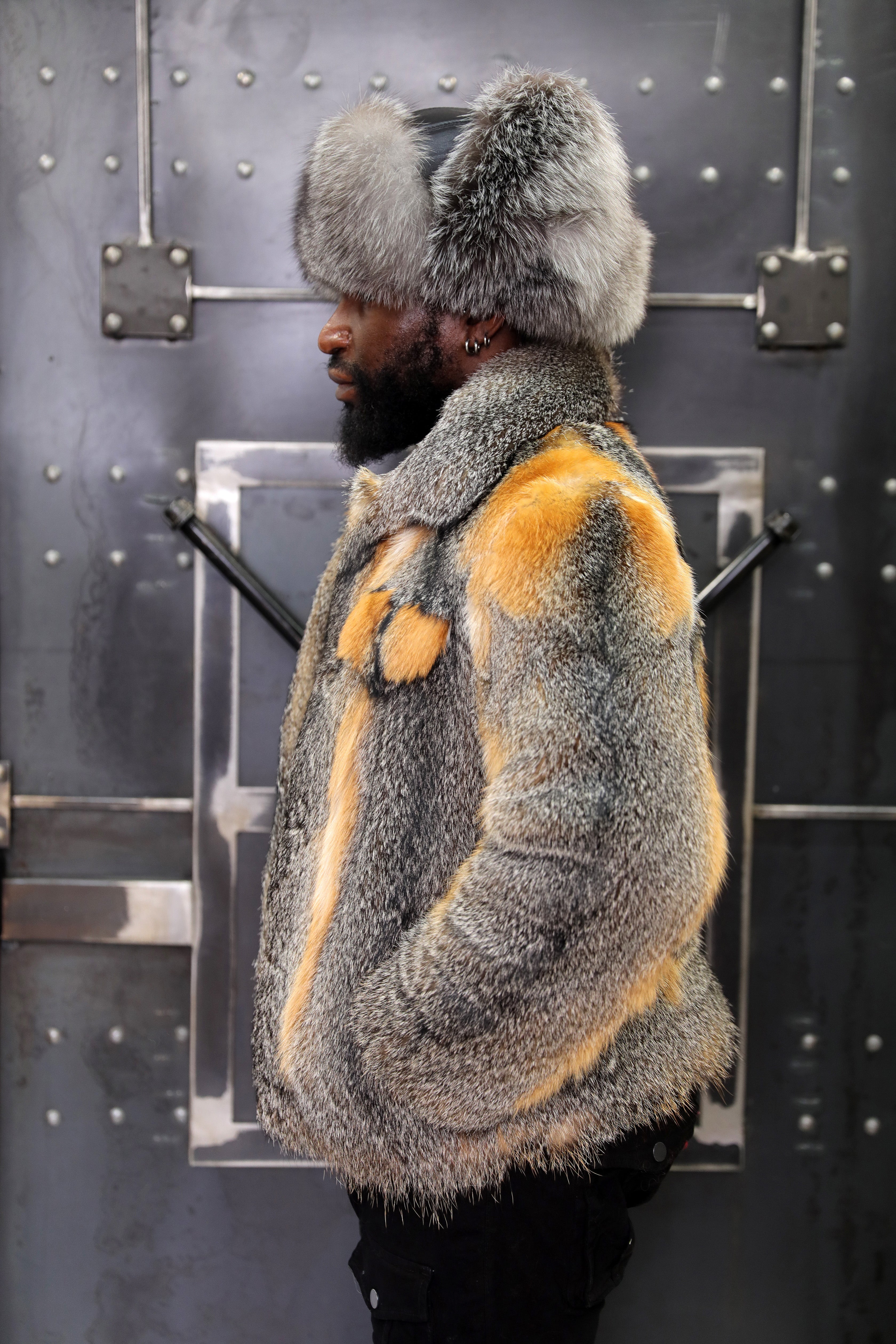 Men's Grey Fox Trucker