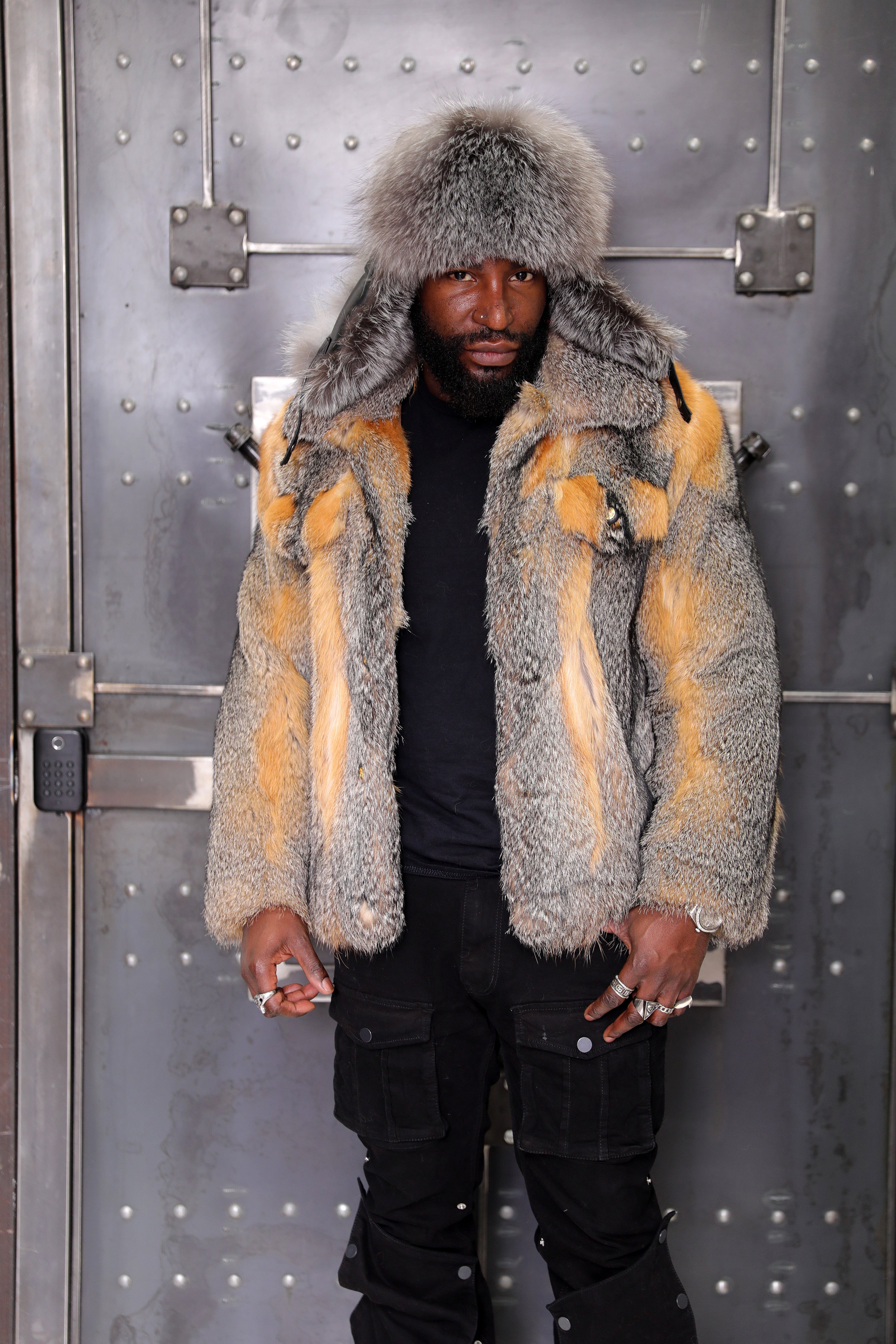 Men's Grey Fox Trucker