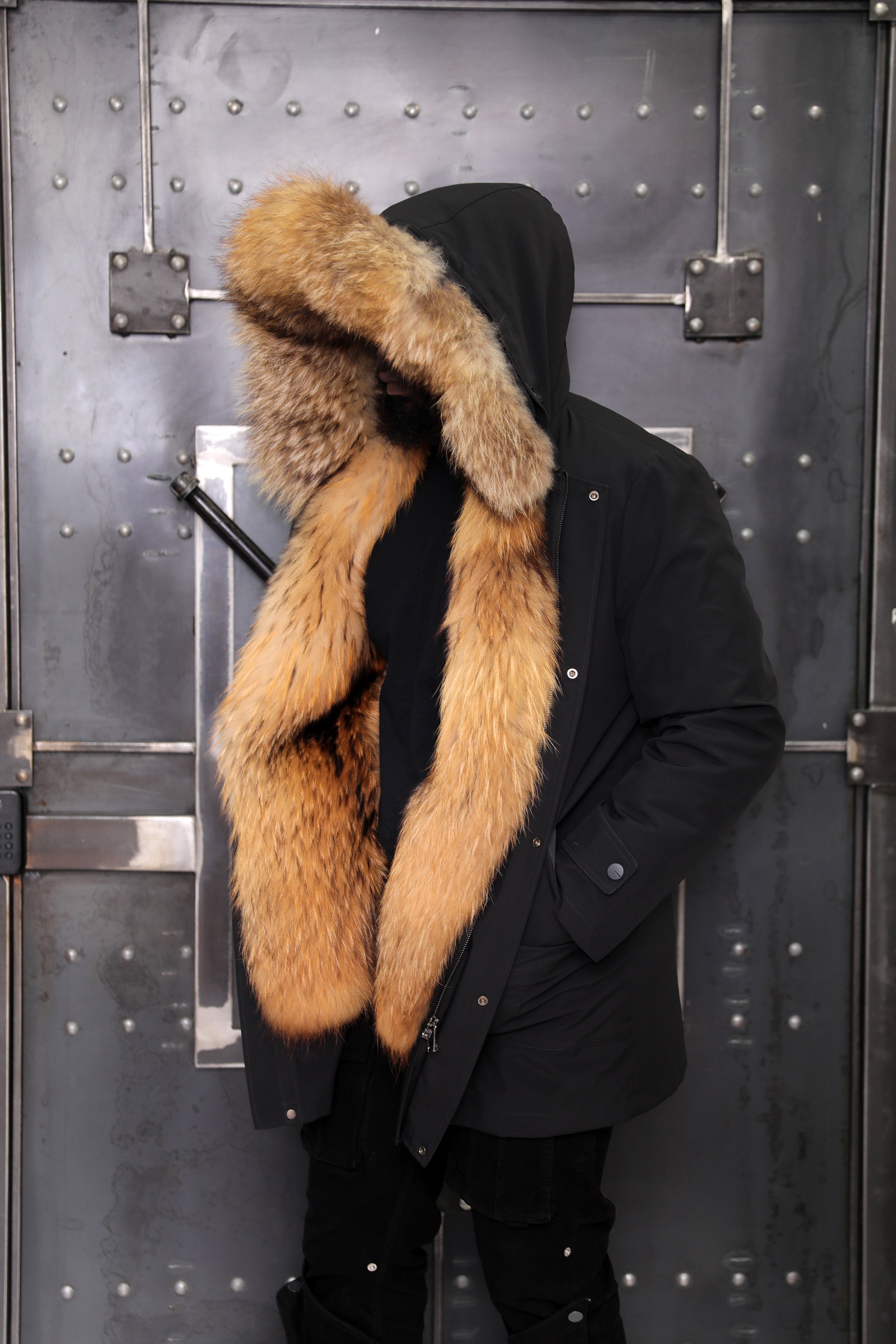 Men's 3-in-1 Technical Parka with Removable Finn Raccoon Vest