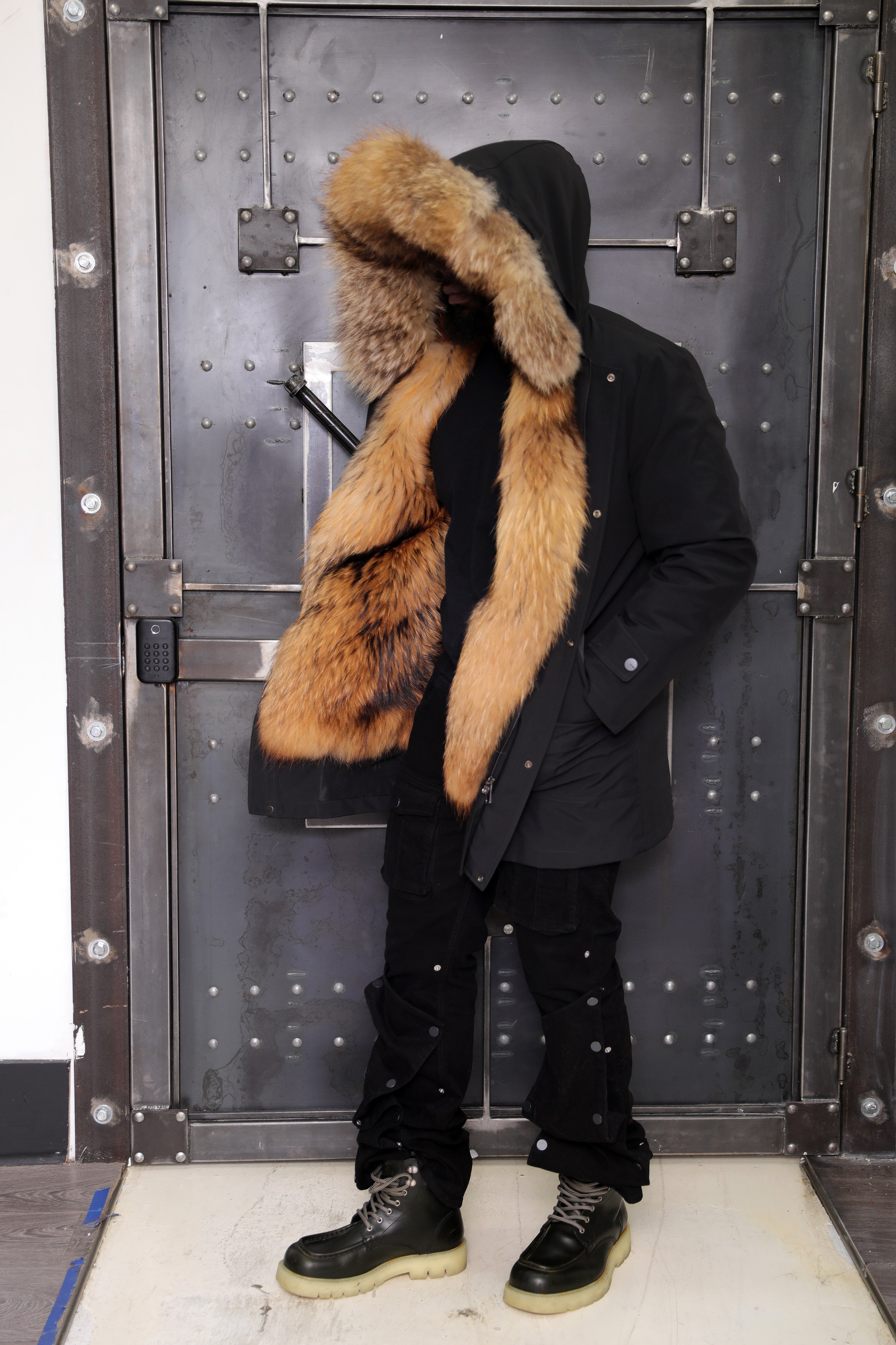 Men's 3-in-1 Technical Parka with Removable Finn Raccoon Vest