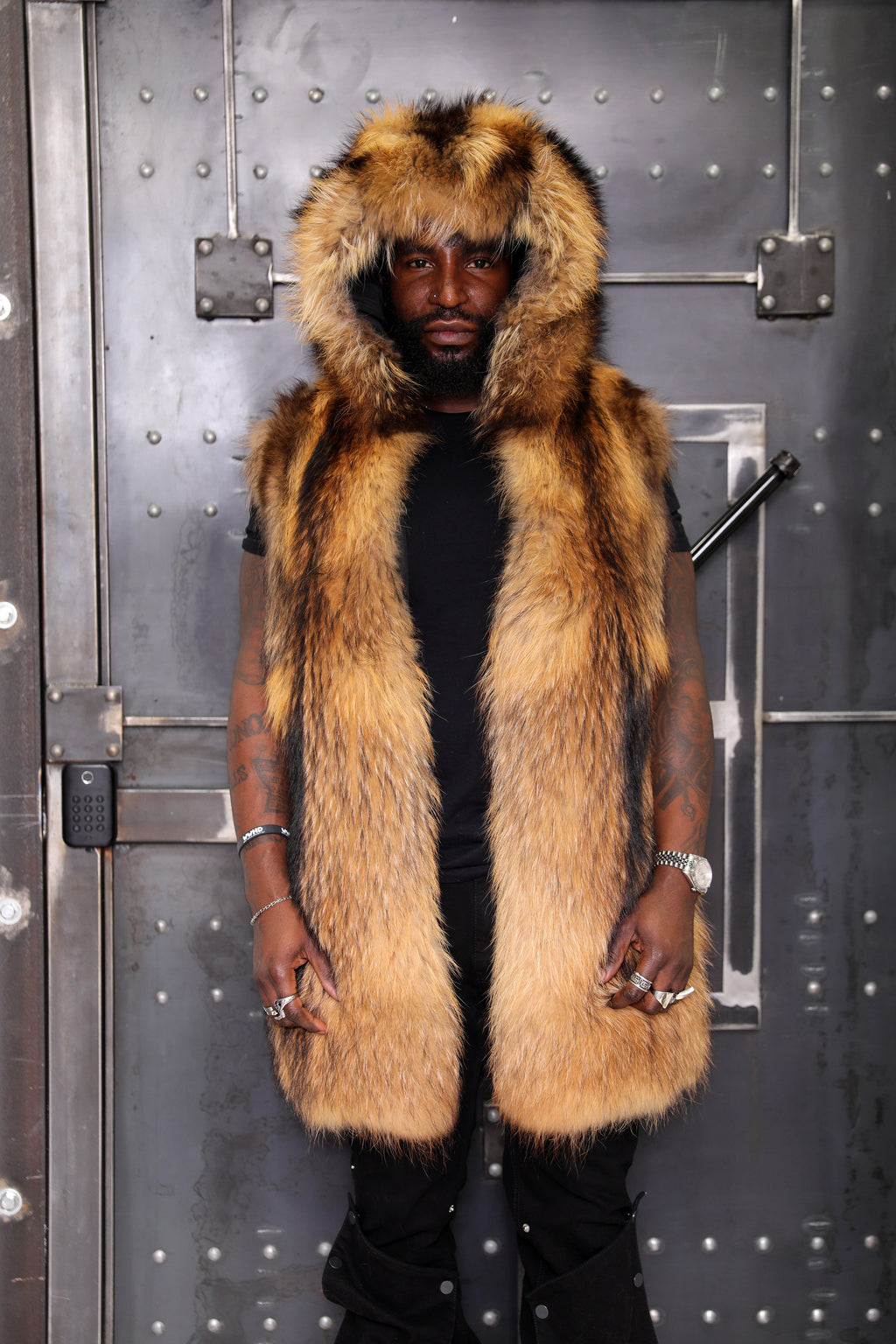 Men's 3-in-1 Technical Parka with Removable Finn Raccoon Vest