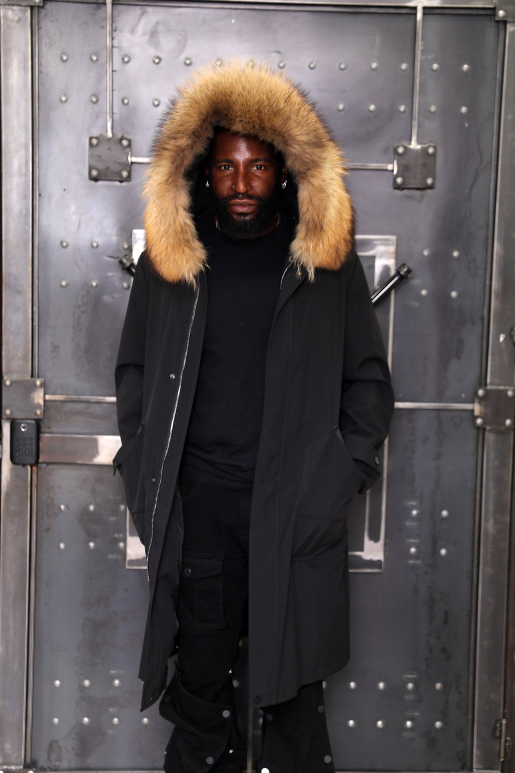 Men's 3-in-1 Technical Parka with Removable Finn Raccoon Vest